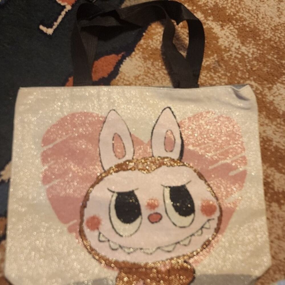 Fabric Mischievous Norse Elf Tote Bag